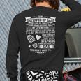 To My Stepped Up Dad Thanks For Stepping In Stepdad Birthday Long Sleeve T-Shirt Back Print