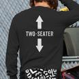 Two Seater Shirt For Men 2 Seater Dad Long Sleeve T-Shirt Back Print