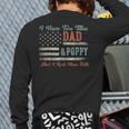 I Have Two Titles Dad & Poppy I Rock Them Both Poppy Long Sleeve T-Shirt Back Print