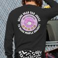 Using Dead Dad Jokes To Make People Uncomfy Vintage Quote Long Sleeve T-Shirt Back Print
