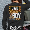 Vehicle Construction Excavator Dad Of The Birthday Boy Small Long Sleeve T-Shirt Back Print Vehicle Construction Excavator Dad Of The Birthday Boy Small Long Sleeve T-Shirt Back Print
