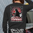 Vintage Dadzilla Father Of The Monsters Fathers Day Long Sleeve T-Shirt Back Print Vintage Dadzilla Father Of The Monsters Fathers Day Long Sleeve T-Shirt Back Print