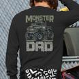 Vintage Monster Truck Lover DAD Family Matching Birthday Long Sleeve T-Shirt Back Print