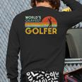 Worlds Okayest Golfer Retro Golf Joke Dad Men Women Kids Long Sleeve T-Shirt Back Print Worlds Okayest Golfer Retro Golf Joke Dad Men Women Kids Long Sleeve T-Shirt Back Print