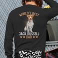 World´s Best Jack Russell Terrier Dad Dog Owner Men Long Sleeve T-Shirt Back Print