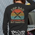XRP Dad Crypto Merchandise Definition Long Sleeve T-Shirt Back Print