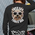 Yorkie Dad Father’s Day Yorkshire Terrier Dog Dad Long Sleeve T-Shirt Back Print