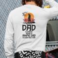 Anime Dad Jokes Father's Day Anamae Otaku Manga Japan Long Sleeve T-Shirt Back Print