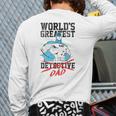 Batman Greatest Dad Long Sleeve T-Shirt Back Print