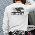 Beagle Dad Distressed American Flag Patriotic Dog Long Sleeve T-Shirt Back Print Beagle Dad Distressed American Flag Patriotic Dog Long Sleeve T-Shirt Back Print