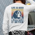 Beagle For Men Women Beagle Dog Mom Dad Beagle Long Sleeve T-Shirt Back Print Beagle For Men Women Beagle Dog Mom Dad Beagle Long Sleeve T-Shirt Back Print