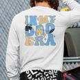 In My Blue Dad Era Cool Dad Father's Day Long Sleeve T-Shirt Back Print In My Blue Dad Era Cool Dad Father's Day Long Sleeve T-Shirt Back Print