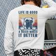 Boxer Dog For Men Women Boxer Dog Dad Mom Small Long Sleeve T-Shirt Back Print
