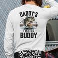 Boy Daddy Fishing Buddy Matching Fishing Bass Fishing Long Sleeve T-Shirt Back Print
