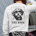 The Cavapoo Boss Mom Dad Dog Lover Long Sleeve T-Shirt Back Print