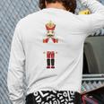 Cool Dad Nutcracker Christmas Family Matching Pajama Long Sleeve T-Shirt Back Print
