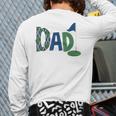 Dad Of The Birthday Boy Hole In One Golf Sport Matching Long Sleeve T-Shirt Back Print