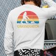 Dad Lawn Mowing Grassquatch Bigfoot Mower Garden Long Sleeve T-Shirt Back Print Dad Lawn Mowing Grassquatch Bigfoot Mower Garden Long Sleeve T-Shirt Back Print