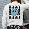 Dada One Happy Dude 1st Birthday Family Matching Long Sleeve T-Shirt Back Print Dada One Happy Dude 1st Birthday Family Matching Long Sleeve T-Shirt Back Print