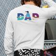Disney Aladdin Jasmine Genie Father’s Day Birthday Dad Long Sleeve T-Shirt Back Print
