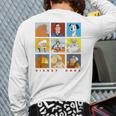 Disney Classic Father's Day Disney Dads Colorful Panels Long Sleeve T-Shirt Back Print