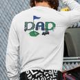 Golf Dad Hole In One Golf First Birthday Boy Party Long Sleeve T-Shirt Back Print Golf Dad Hole In One Golf First Birthday Boy Party Long Sleeve T-Shirt Back Print