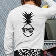 IVF DAD Pineapple Transfer Day Retrieval Day Infertility Long Sleeve T-Shirt Back Print