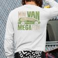 Mini Van Mega Fun Mom Dad T-Shirt Long Sleeve T-Shirt Back Print Mini Van Mega Fun Mom Dad T-Shirt Long Sleeve T-Shirt Back Print