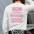 Mom And Dad Of The Birthday Girl Coquette Family Matching Long Sleeve T-Shirt Back Print