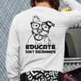Pit Bull LoverShirt Pitbull Mom Rescue Dog Dad Puppy Long Sleeve T-Shirt Back Print