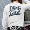 Pug Dog Dad Men Long Sleeve T-Shirt Back Print