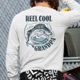 Reel Cool Grandpa Fishing Dad Father's Day Fisherman Long Sleeve T-Shirt Back Print Reel Cool Grandpa Fishing Dad Father's Day Fisherman Long Sleeve T-Shirt Back Print