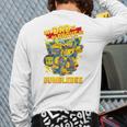 Transformers Father's Day Bumblebee My Dad Is Brave Long Sleeve T-Shirt Back Print