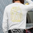 University Of Delaware Blue Hens 1 Dad Long Sleeve T-Shirt Back Print University Of Delaware Blue Hens 1 Dad Long Sleeve T-Shirt Back Print
