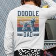 Vintage Doodle Dad Aussie Doodle & Goldendoodle Long Sleeve T-Shirt Back Print