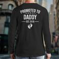 1st Time Dad EST 2026 New Dad New First Fathers Day Long Sleeve T-Shirt Back Print