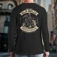 50th Birthday Vintage Motorcycle For Biker Dad Long Sleeve T-Shirt Back Print