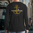 Aircraft Carrier USS America CVA-66 Veterans Day Dad Son Boy Long Sleeve T-Shirt Back Print