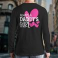 Always a Daddy's Girl Shirt Daughter Girls Women Long Sleeve T-Shirt Back Print