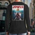 American Bulldog Jowls Burger Bully Dog Mom Dog Dad Long Sleeve T-Shirt Back Print American Bulldog Jowls Burger Bully Dog Mom Dog Dad Long Sleeve T-Shirt Back Print