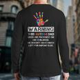 Autism Awareness Warning This Autism Dad T-Shirt Long Sleeve T-Shirt Back Print Autism Awareness Warning This Autism Dad T-Shirt Long Sleeve T-Shirt Back Print