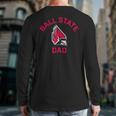 Ball State University Cardinals Arched Dad Long Sleeve T-Shirt Back Print