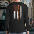 Basketball Dad USA US Flag Basketball Men Long Sleeve T-Shirt Back Print Basketball Dad USA US Flag Basketball Men Long Sleeve T-Shirt Back Print
