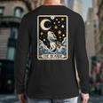 Bearded Dragon Tarot Card Beardie Mom Beardie Dad Men Women Long Sleeve T-Shirt Back Print