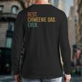 Best Chiweenie Dad Ever Dog Breed Father's Day Canine Puppy Long Sleeve T-Shirt Back Print Best Chiweenie Dad Ever Dog Breed Father's Day Canine Puppy Long Sleeve T-Shirt Back Print