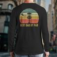 Best Dad By Par Disc Golf Father's Day Long Sleeve T-Shirt Back Print