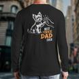 Best Yorkie Dad Ever Dog Yorkie I Love Yorkie Dad Long Sleeve T-Shirt Back Print