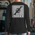 Bicycle DADS Old Guy WHO Ride Bikes BMX Mountain OR Road Long Sleeve T-Shirt Back Print