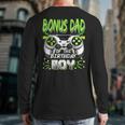 Bonus Dad Of The Birthday Boy Video Game Bday Party Long Sleeve T-Shirt Back Print