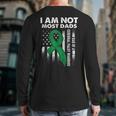Cerebral Palsy CP Awareness Most Dads Warrior Survivor DA1 Long Sleeve T-Shirt Back Print